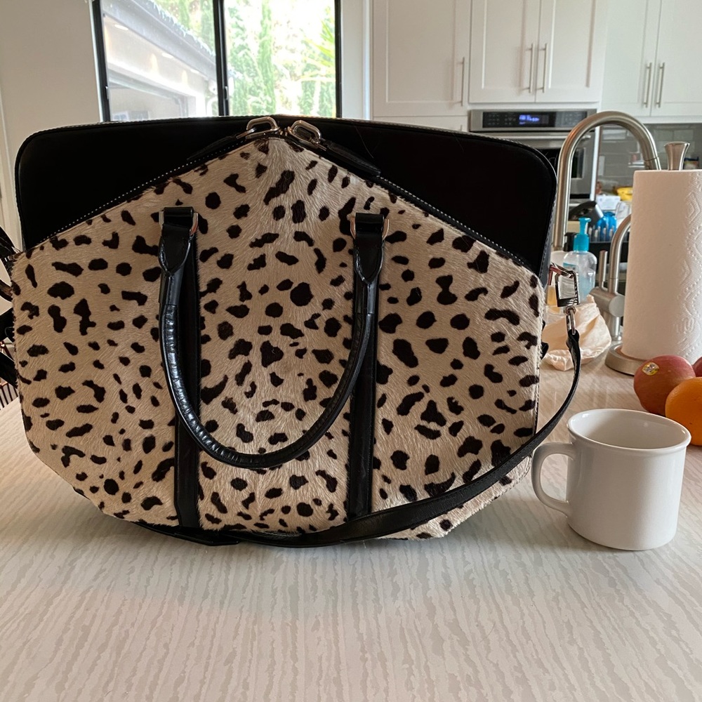 Alexander Wang Dimanche Dalmatian Print Travel Bag - Picture 2 of 6